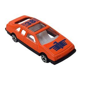 Vintage Ford Sierra 38 Orange Diecast Toy Car 1:64 Greenbrier
